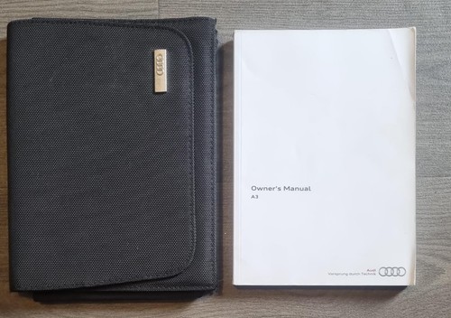 Audi owners manual wallet - audi,