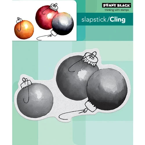 Penny black cling - cling, rubber
