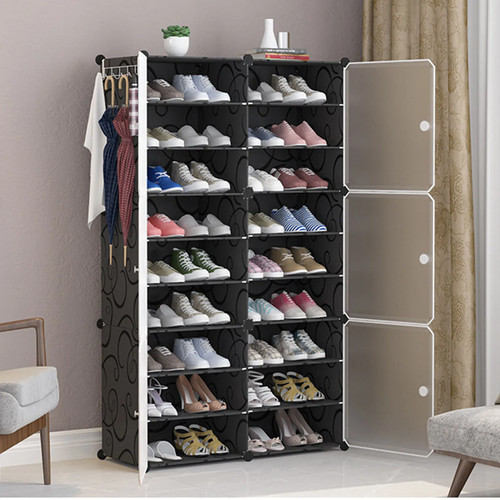 Tall vertical shoe - vertical, rack