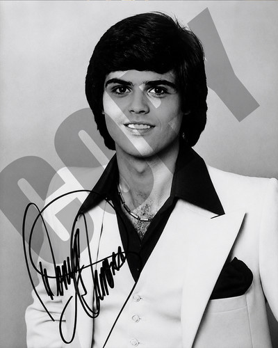 Donny osmond 8x10 - donny, signed