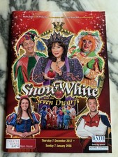 Theatre Programme Stage show Pantomime ‘Snow White’ Harriet Thorpe EastEnders 
