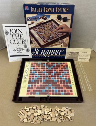 Scrabble deluxe travel - travel, edition