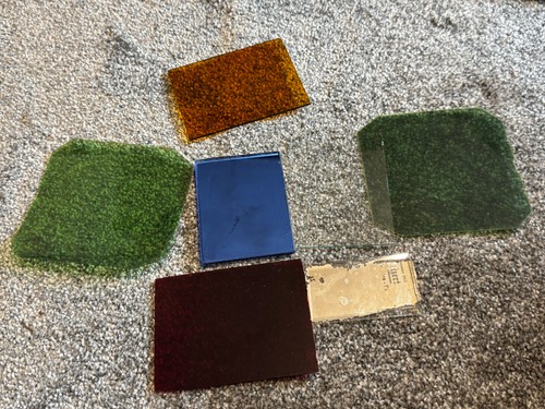 Antique stained glass panels - antique,