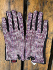 Harris Tweed Ladies Gloves, small