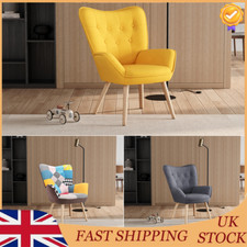 High Back Upholstered Armchair