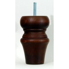 2 WOODEN FURNITURE FEET Ref