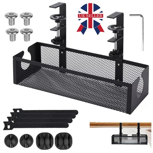 Under desk cable tray - cable,