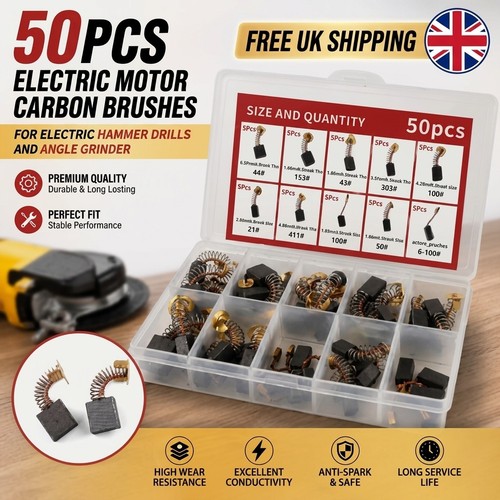 50pcs electric motor carbon - 50pcs,