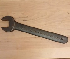 Vintage Armstrong USA 15/16 Spanner – 31-030 – Open Ended Machinist Wrench