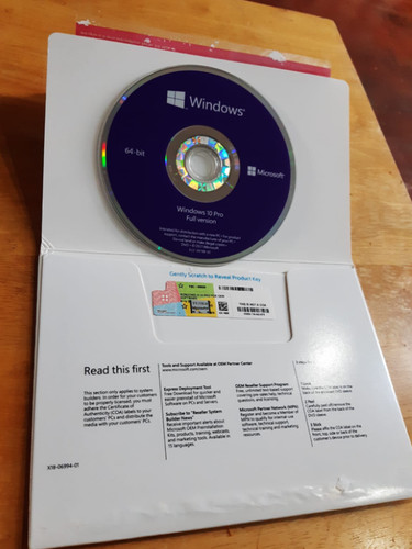 Windows pro 64bit english - 10,