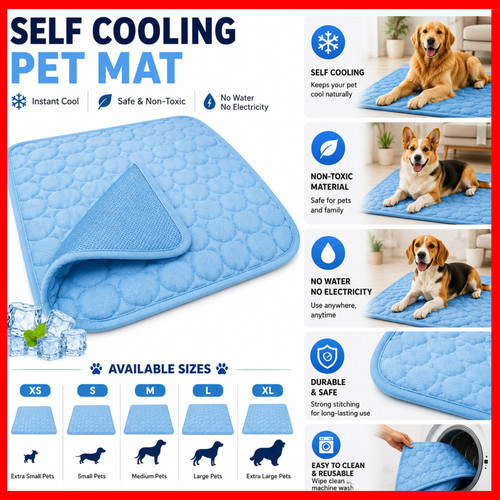 Large self cooling mat - xl,