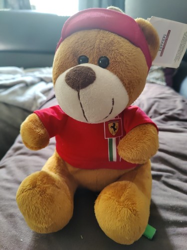 Scuderia ferrari teddy bear - scuderia,