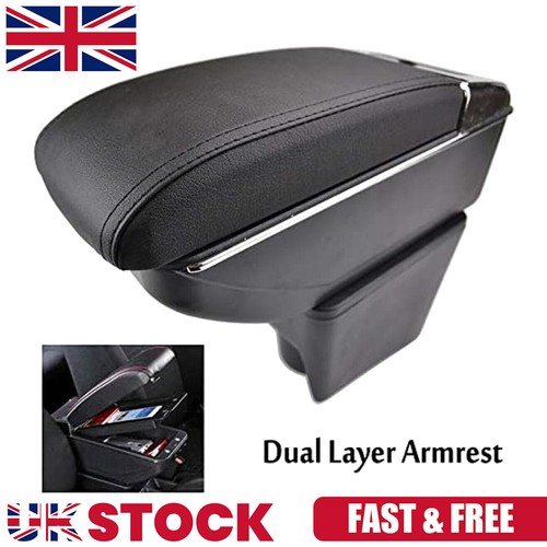 Dual layer armrest car - layer,