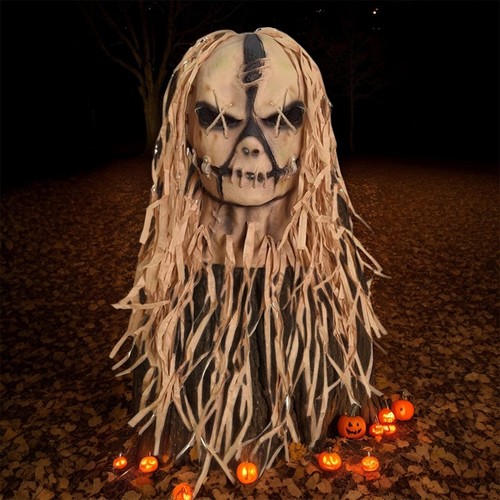 Scary scarecrow full head - scarecrow, mask