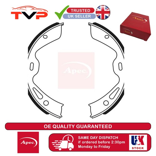 Apec brake shoes - shoes, set