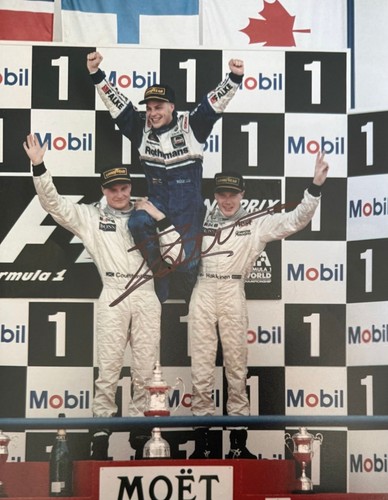 Jacques villeneuve hand signed - jacques,
