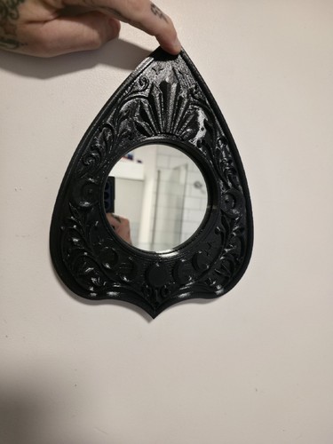 Planchette goth style - style, mirror