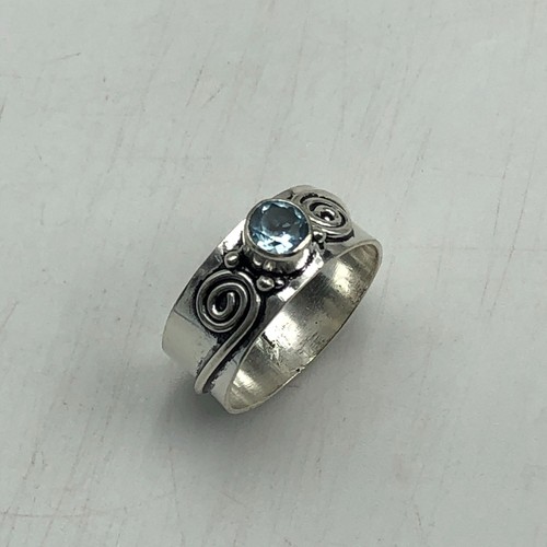 Sky blue topaz gemstone 925 - topaz,