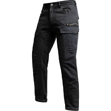 John Doe Defender Mono W34-L32 Motorcycle Jeans Cargo Black