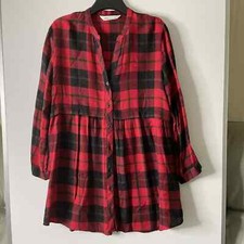 womens Zara Red tartan