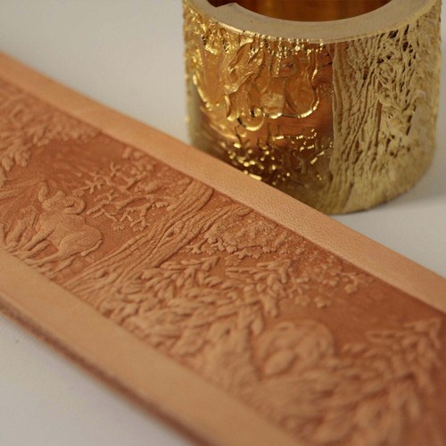 Leather stamp tool for leather