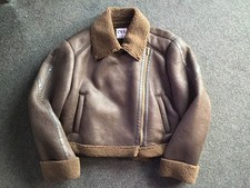 Zara Brown Aviator / Biker