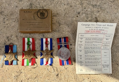 Ww2 medals group royal army - ww2,