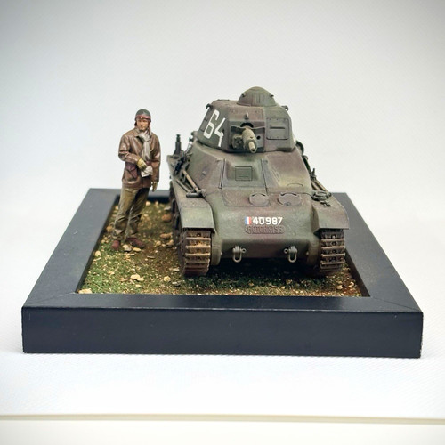 Tamiya plastic h39 - plastic, french