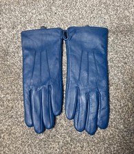 Royal Blue Genuine Leather