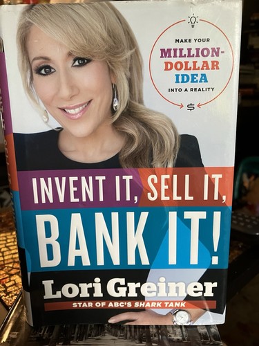 Signed book lori greiner - book,