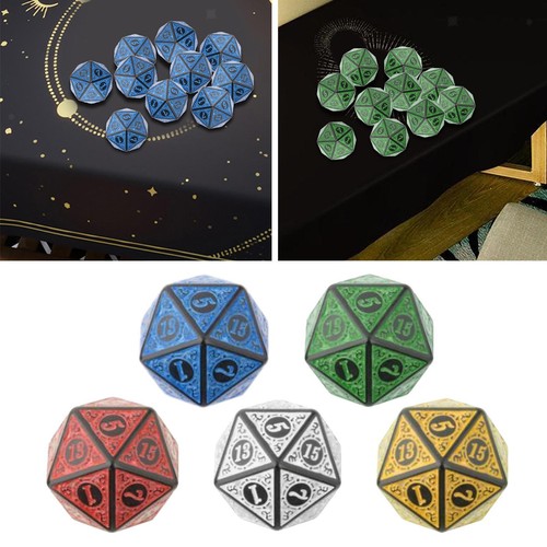 Polyhedral dice unique - unique, english