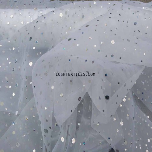 20m hologram organza - hologram, spots