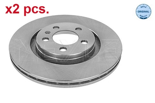 Pcs front brake disc - x2, rotos