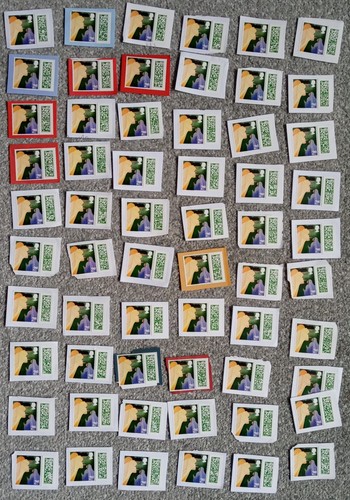 Used unfranked barcoded - 60, gb