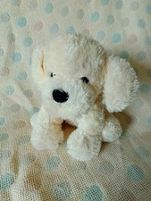 Tesco Cream Puppy Dog Soft Toy