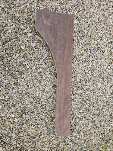 American black walnut plank - black,