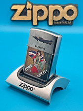 Genuine New 2021 Zippo Lighter Nose Art COME & GET IT! Blenheim Fighter Bomber