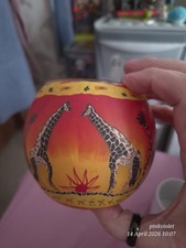 Giraffe Candle Holder Or