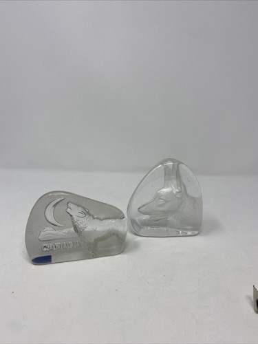 Crystal paperweight german - crystal,