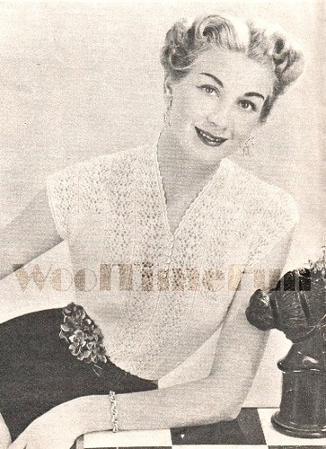 Vintage knitting pattern - vintage,
