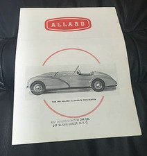 1950 Original ALLARD CARS K2