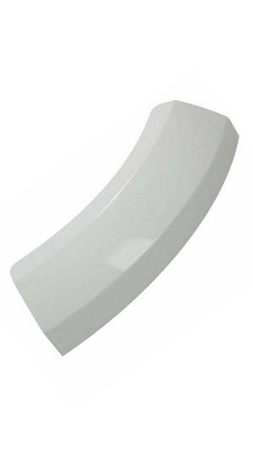 White tumble dryer - dryer, handle