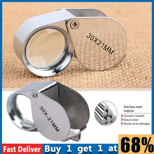 Folding magnifier 30x eye - 30x,