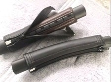 Faux leather handle bar &