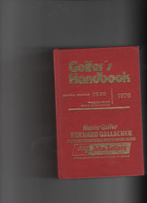 THE Golfers Handbook 1976 Hardback Book 