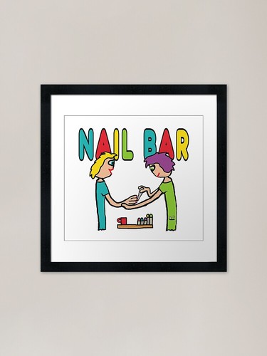 Nail bar salon - bar, technician