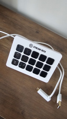 Elgato stream deck white - deck,