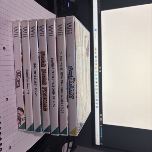 Nintendo wii games job lot - job,