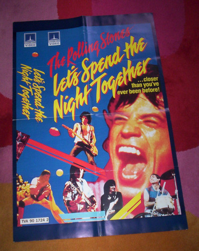 Rolling stones poster orig - rolling, stones.