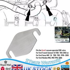 EGR valve blank plate for Ford